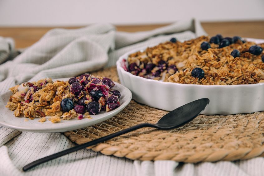 Blueberry Crumble