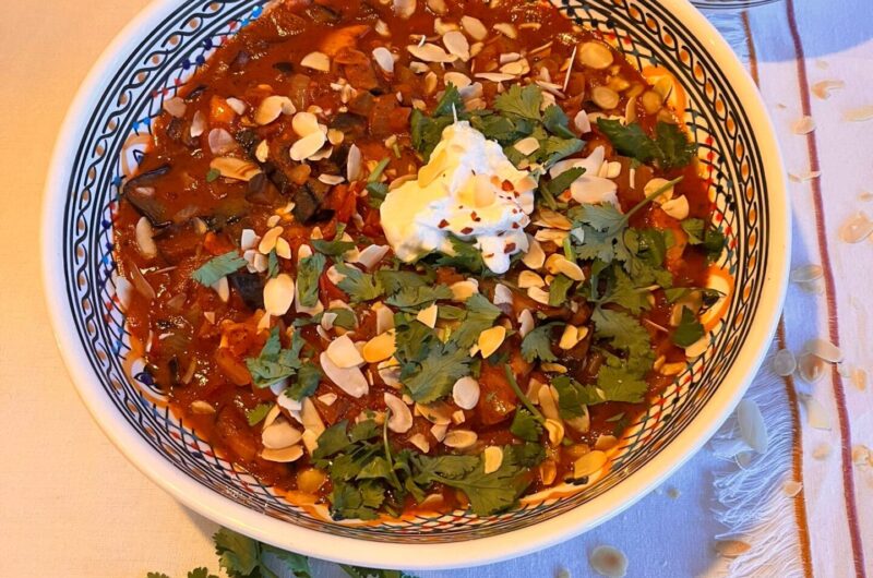 Kruidige Libanese Aubergineschotel